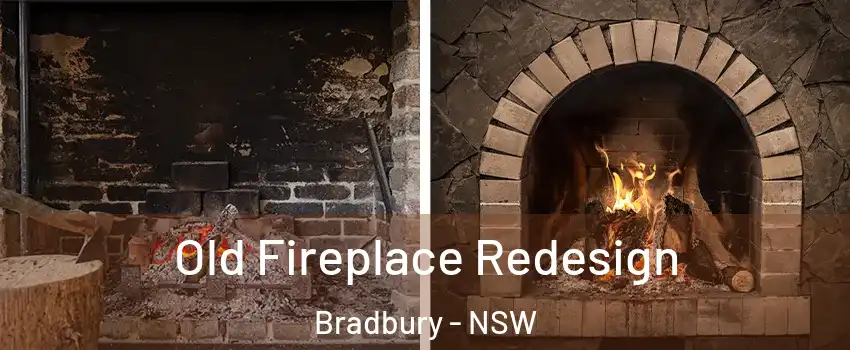Old Fireplace Redesign Bradbury - NSW