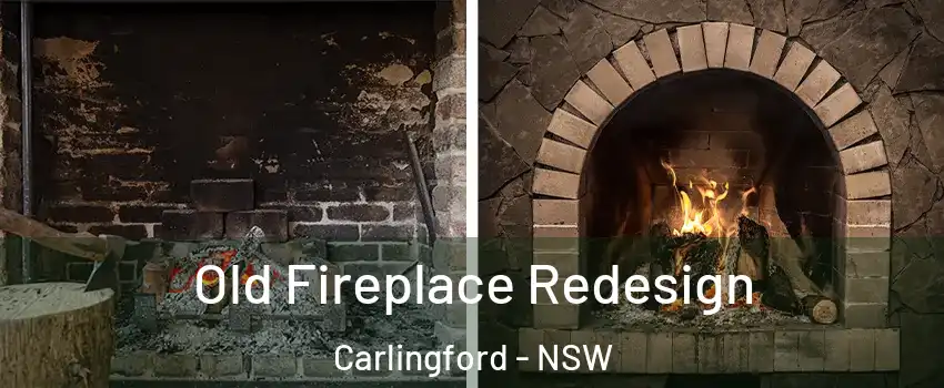Old Fireplace Redesign Carlingford - NSW