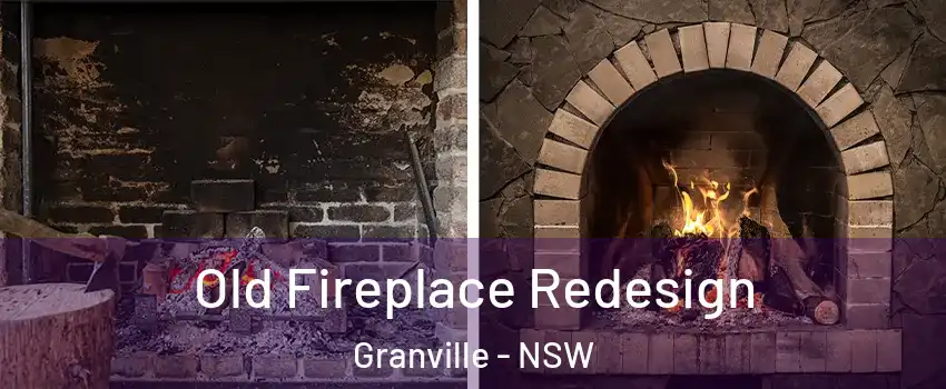 Old Fireplace Redesign Granville - NSW