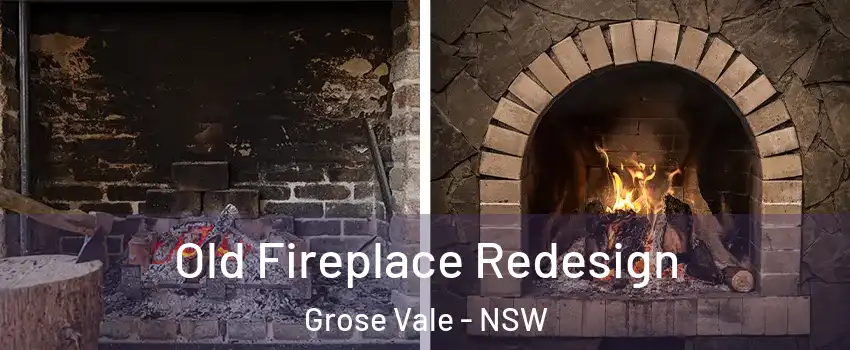 Old Fireplace Redesign Grose Vale - NSW