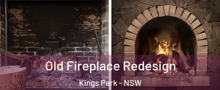 Old Fireplace Redesign Kings Park - NSW