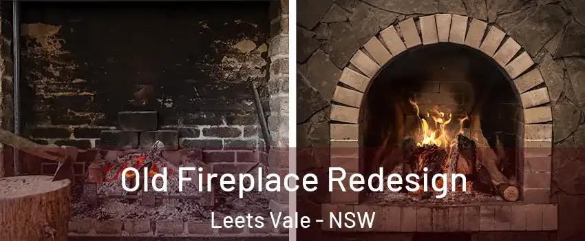 Old Fireplace Redesign Leets Vale - NSW