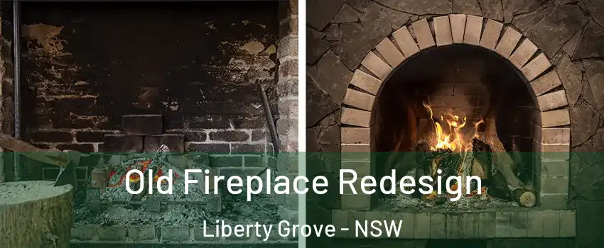 Old Fireplace Redesign Liberty Grove - NSW