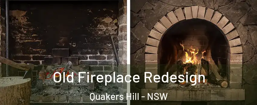 Old Fireplace Redesign Quakers Hill - NSW