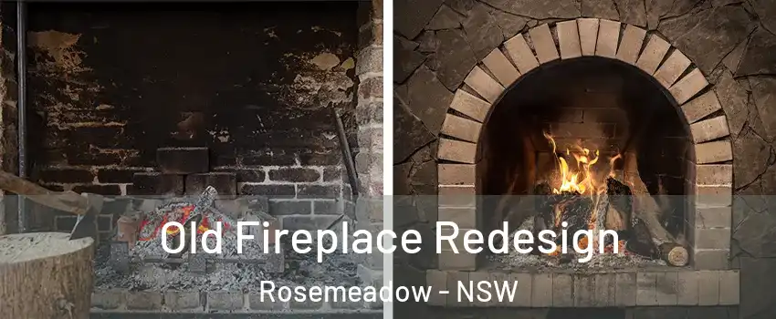 Old Fireplace Redesign Rosemeadow - NSW