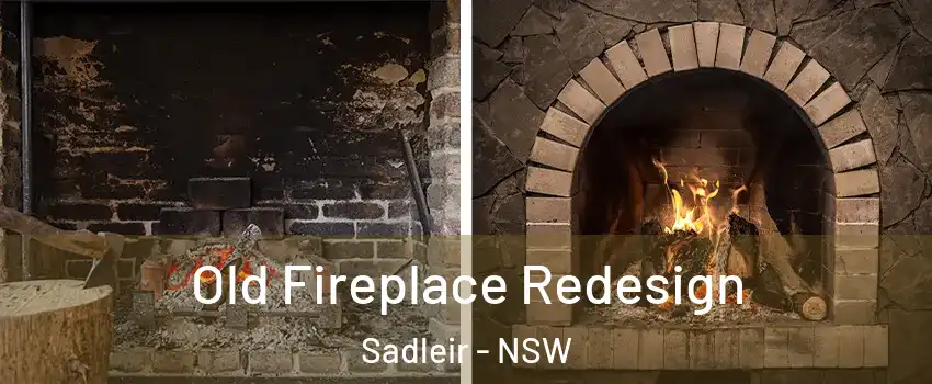Old Fireplace Redesign Sadleir - NSW