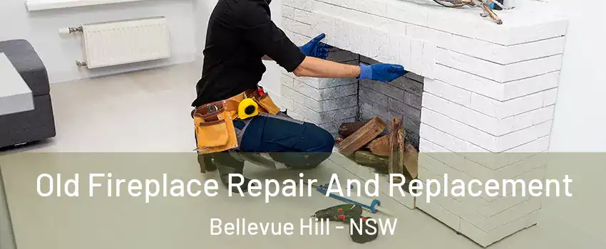Old Fireplace Repair And Replacement Bellevue Hill - NSW