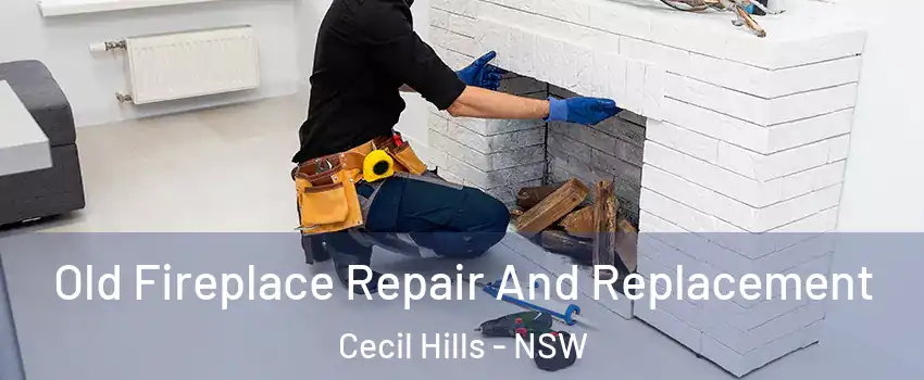 Old Fireplace Repair And Replacement Cecil Hills - NSW