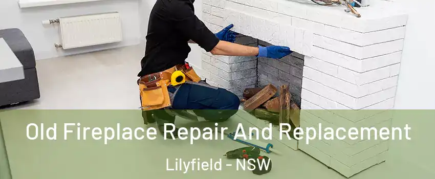 Old Fireplace Repair And Replacement Lilyfield - NSW
