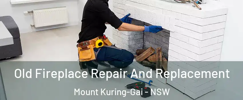 Old Fireplace Repair And Replacement Mount Kuring-Gai - NSW