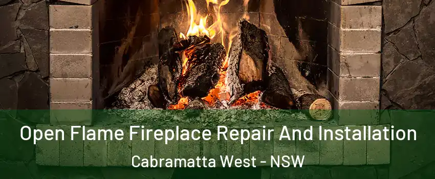 Open Flame Fireplace Repair And Installation Cabramatta West - NSW