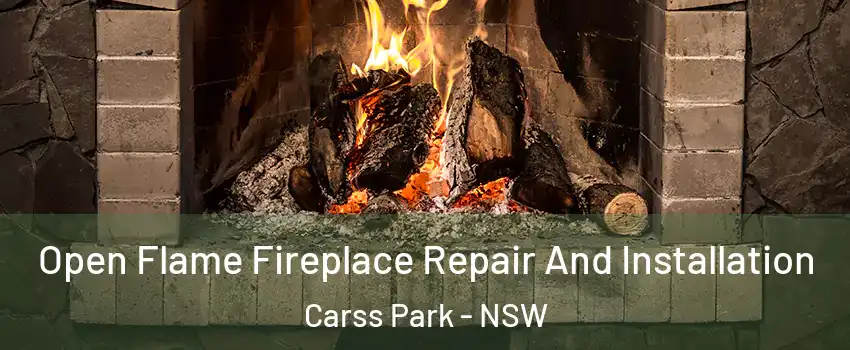 Open Flame Fireplace Repair And Installation Carss Park - NSW