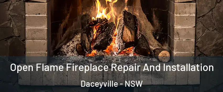 Open Flame Fireplace Repair And Installation Daceyville - NSW