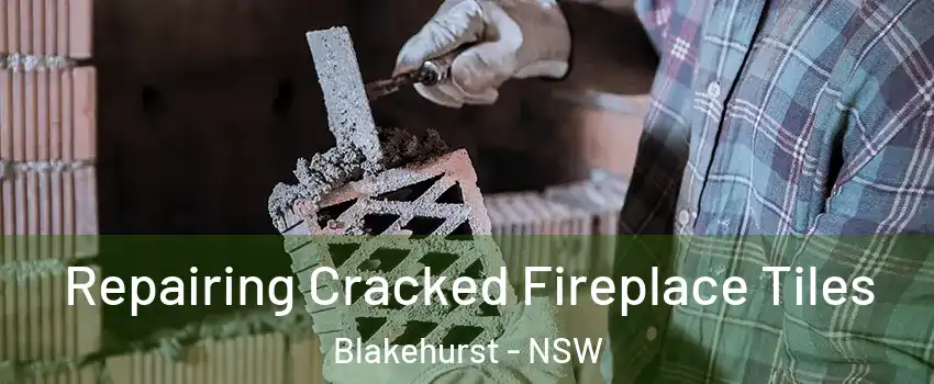 Repairing Cracked Fireplace Tiles Blakehurst - NSW