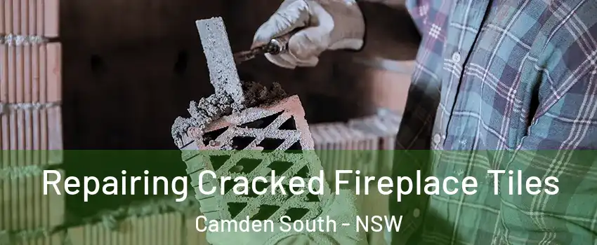 Repairing Cracked Fireplace Tiles Camden South - NSW