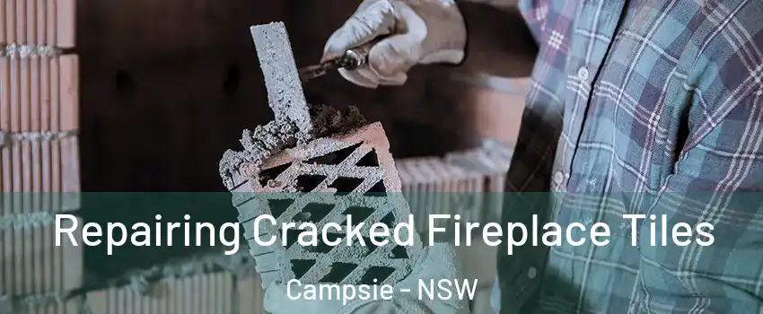 Repairing Cracked Fireplace Tiles Campsie - NSW