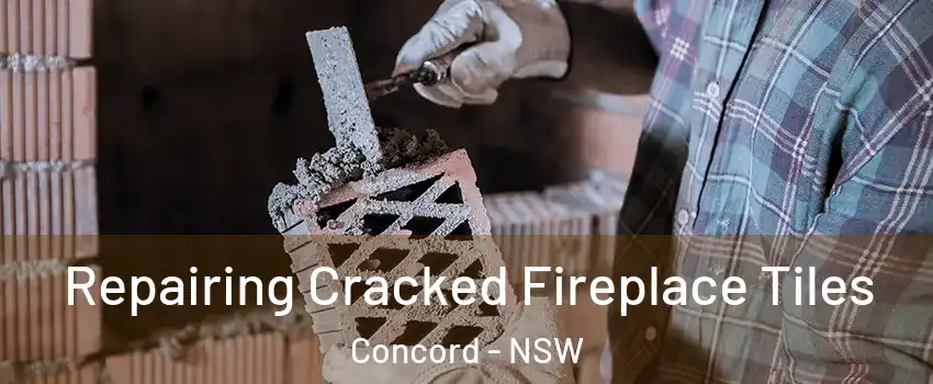 Repairing Cracked Fireplace Tiles Concord - NSW