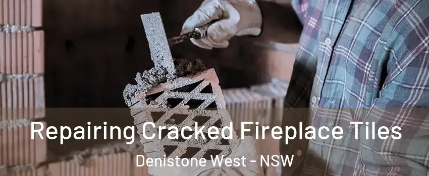 Repairing Cracked Fireplace Tiles Denistone West - NSW