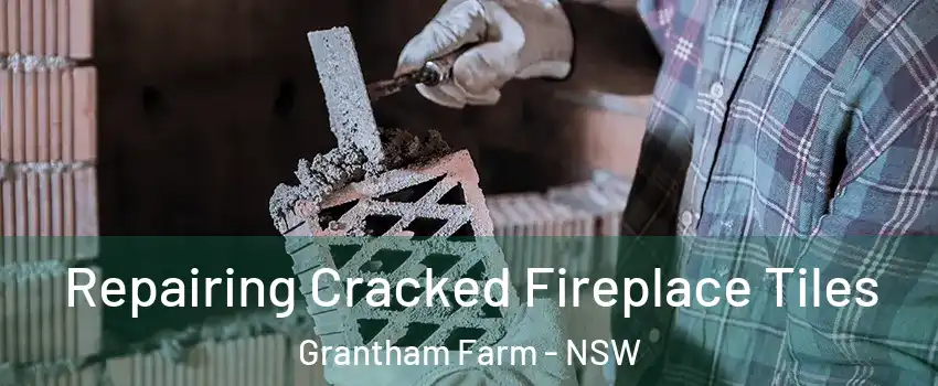 Repairing Cracked Fireplace Tiles Grantham Farm - NSW