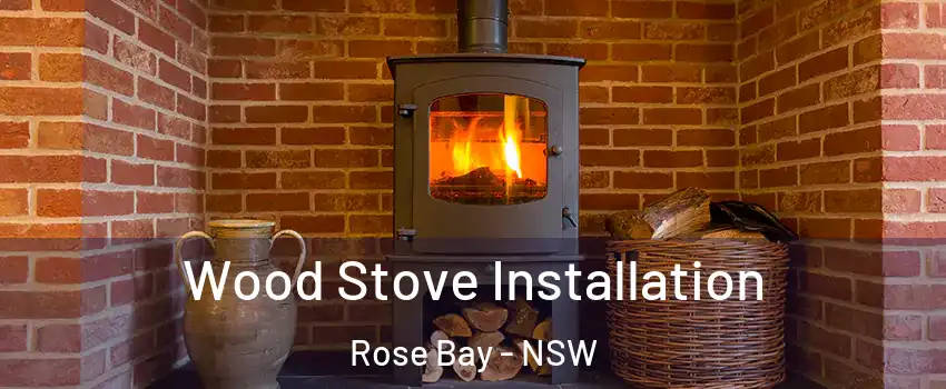 Wood Stove Installation Rose Bay - NSW